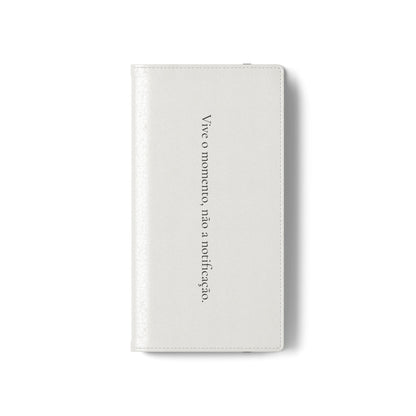 Vive o momento, não a notificação - Capa Flip | OffIsLux™