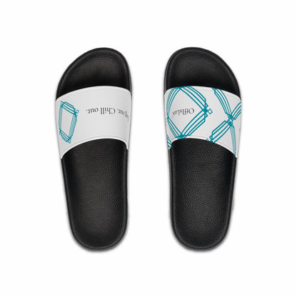 Log Out. Chill Out. - Slide Sandals  | OffIsLux™