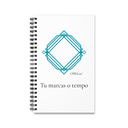 Tu marcas o tempo – Caderno | OffIsLux™