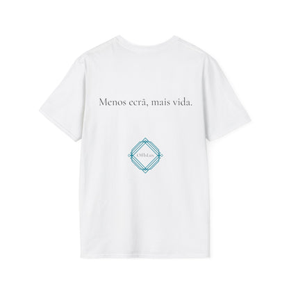 Menos ecrã, mais vida. – Unisex T-Shirt | OffIsLux™