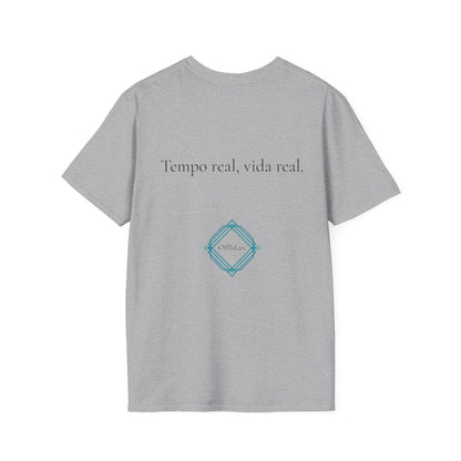Tempo real, vida real. – Unisex T-Shirt | OffIsLux™