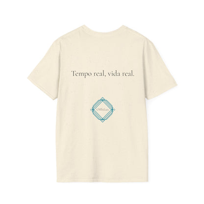 Tempo real, vida real. – Unisex T-Shirt | OffIsLux™