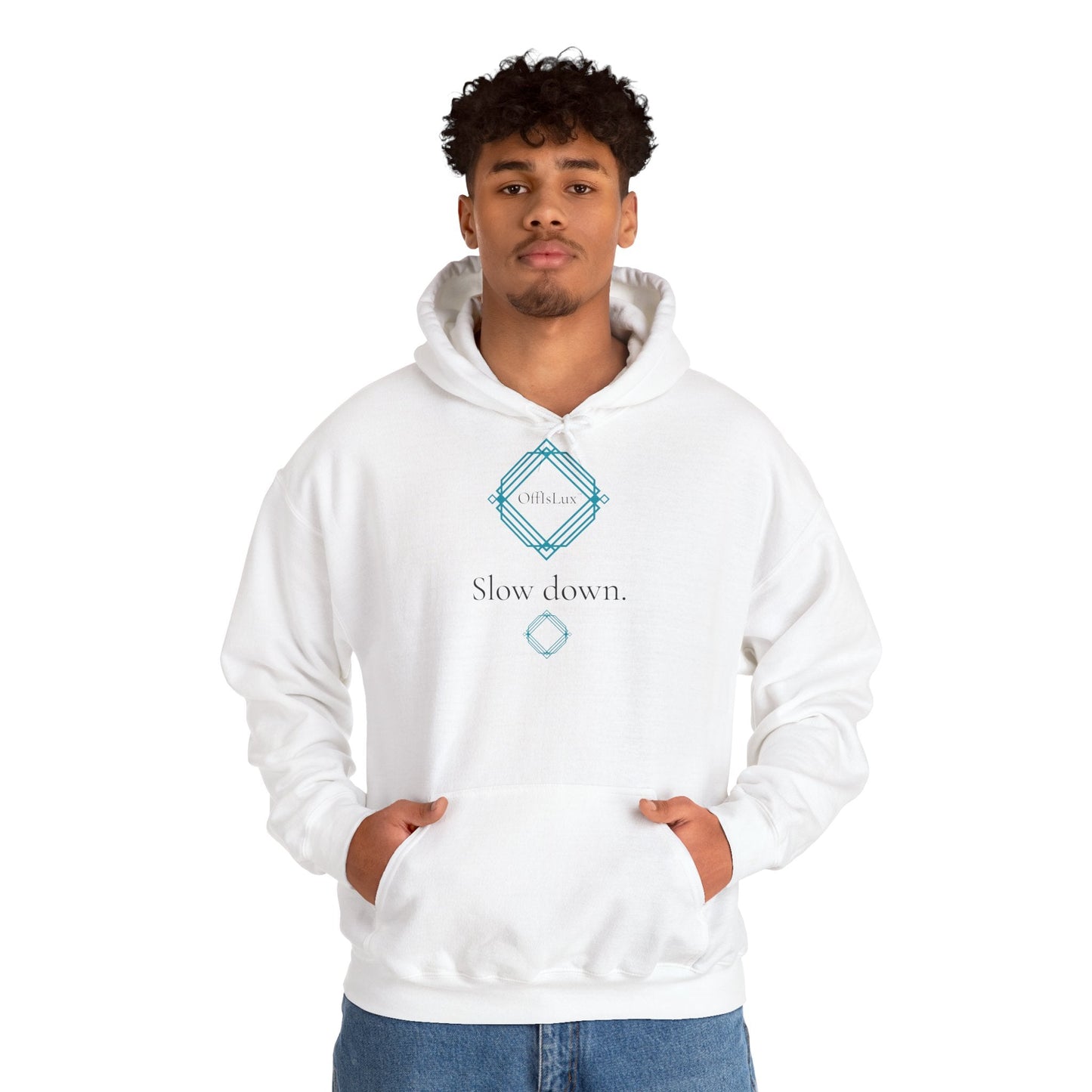 Slow down. - Hoodie unissexo | OffIsLux™