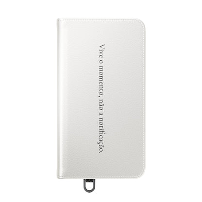 Vive o momento, não a notificação - Capa Flip | OffIsLux™