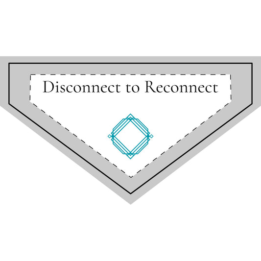 Disconnect to reconnect - Clip-on Pet Bandana  | OffIsLux™