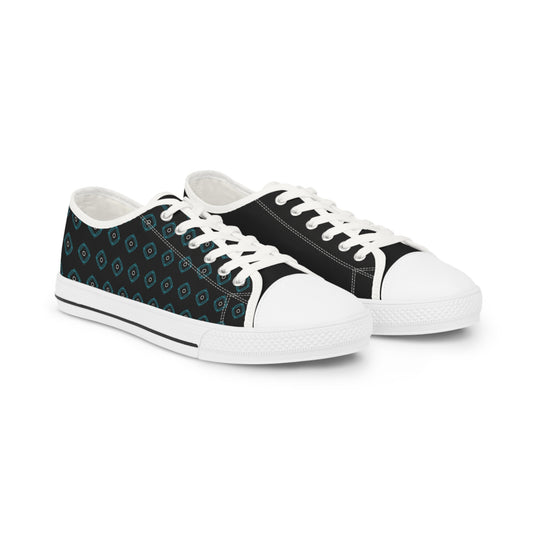Diamond Pattern – Low Top Sneakers  | OffIsLux™