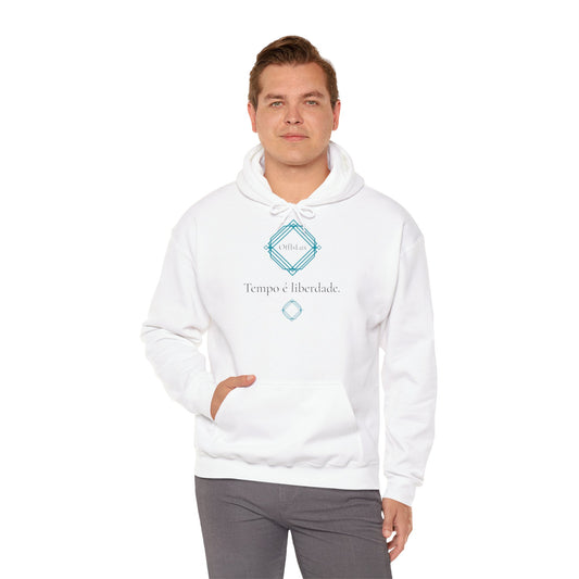 Tempo é liberdade. - Hoodie unissexo | OffIsLux™