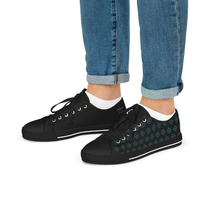Diamond Pattern – Low Top Sneakers  | OffIsLux™
