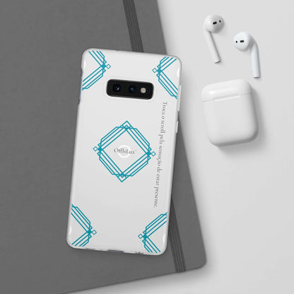 Troca o scroll pela sensação de estar presente.  -Capa Flexível Geométrica | OffIsLux™