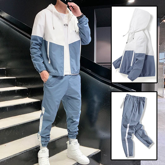 Joggers & Hoodie Tracksuit Set – Hip Hop Sports