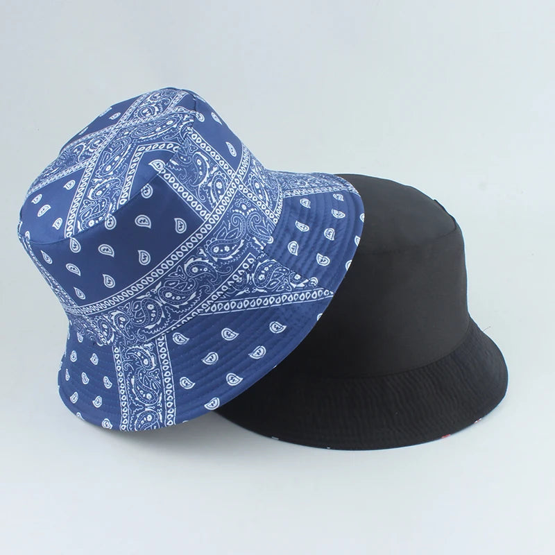 Vintage Reversible Bucket Hat – 2022 Hip Hop Fisherman Style