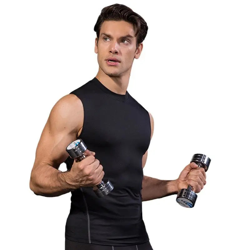 Running Skinny Tank – Compression Base Layer Sleeveless T-Shirt