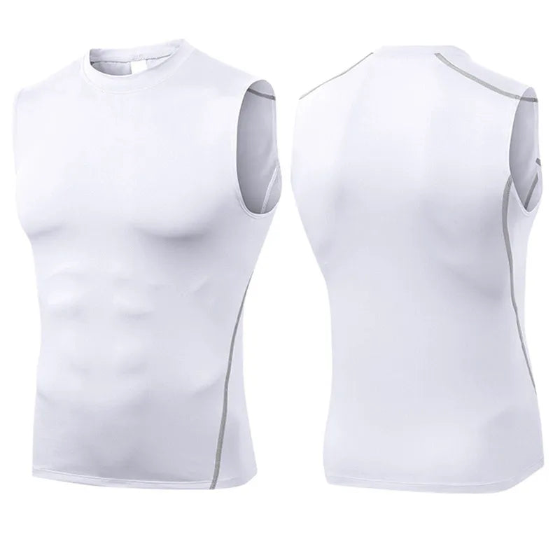 Running Skinny Tank – Compression Base Layer Sleeveless T-Shirt