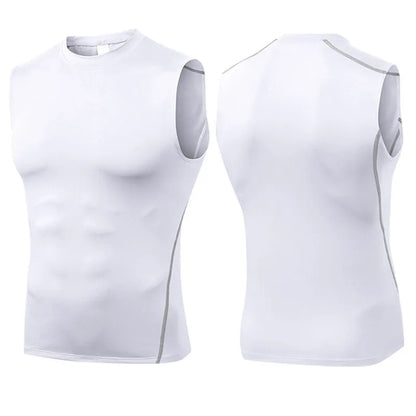 Running Skinny Tank – Compression Base Layer Sleeveless T-Shirt