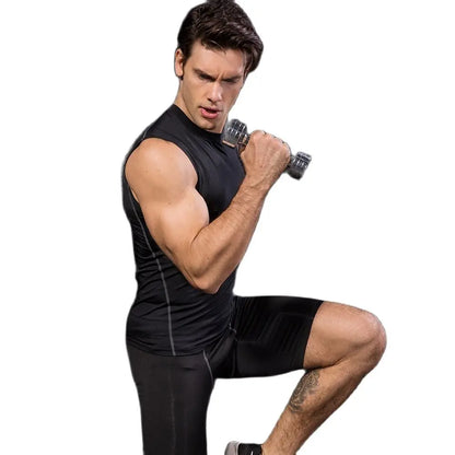 Running Skinny Tank – Compression Base Layer Sleeveless T-Shirt