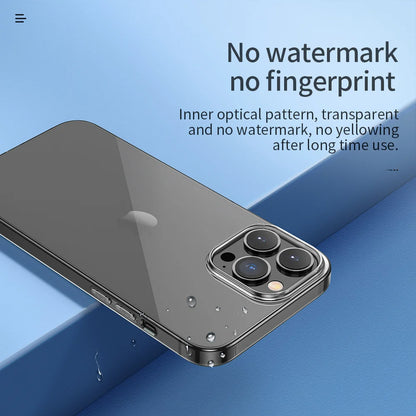 HOCO Ultra-Thin Clear TPU Case – iPhone 13 to 15 Plus | Soft & Slim Transparent Cover