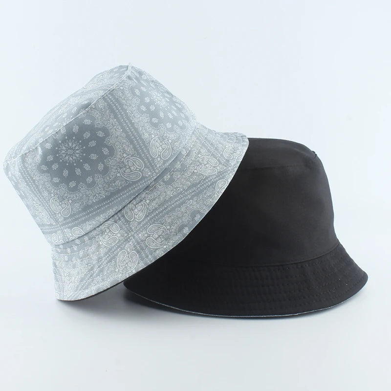 Vintage Reversible Bucket Hat – 2022 Hip Hop Fisherman Style