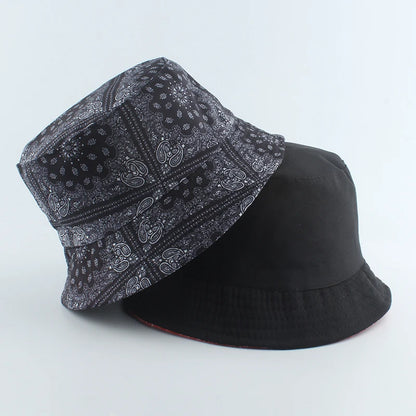 Vintage Reversible Bucket Hat – 2022 Hip Hop Fisherman Style