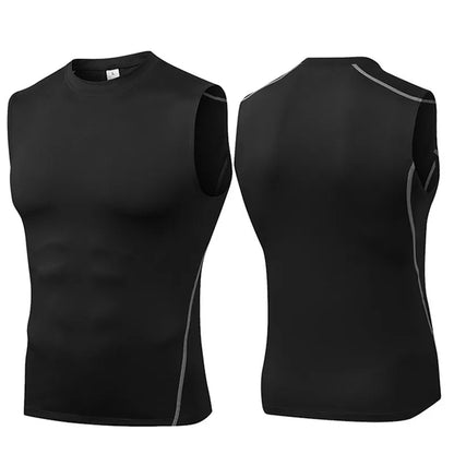 Running Skinny Tank – Compression Base Layer Sleeveless T-Shirt