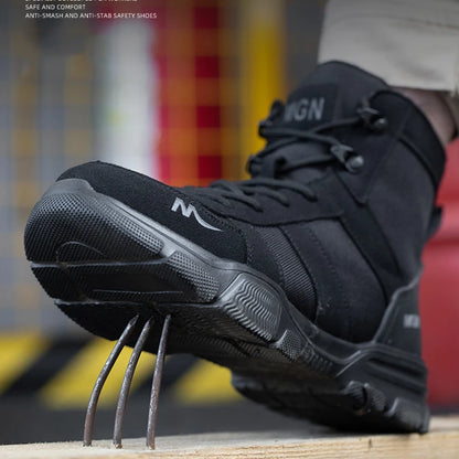 Lightweight Safety Sneakers — Anti-Slip Tactical Footwear for Work