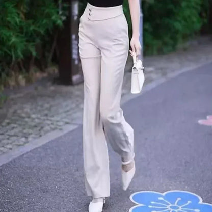 Solid Slacks — Korean Style Trousers 2025