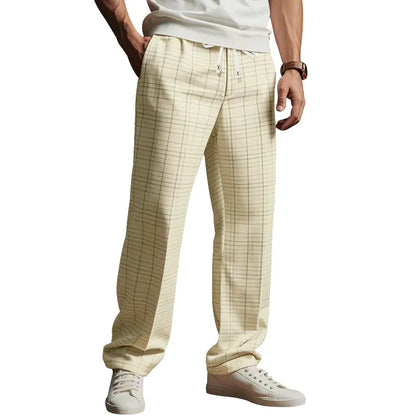 Digital Print Thin Casual Sweatpants – Business Style
