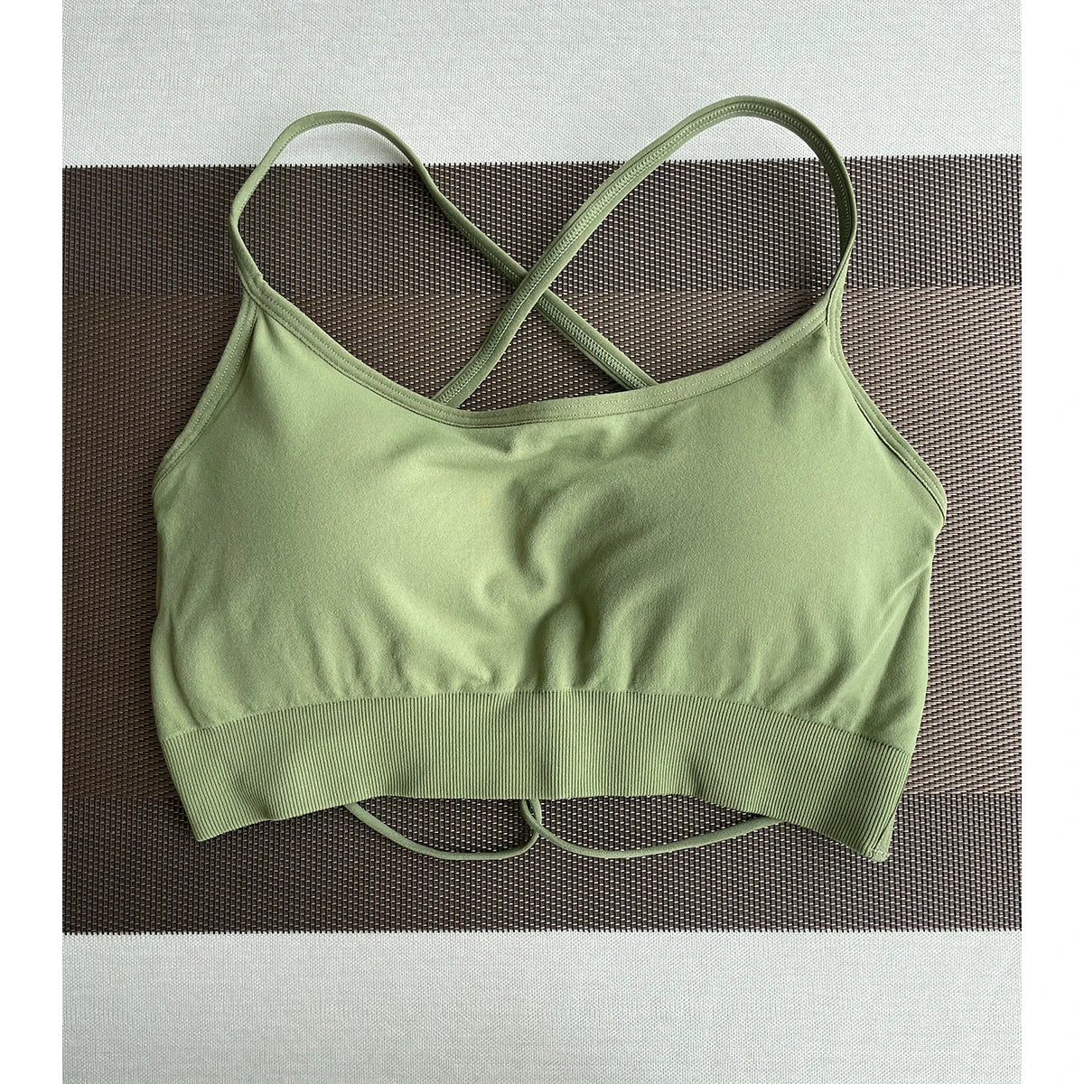 Invincible Seamless Bra — Women's Spandex Fitness & Leisure Sports Bra, Breathable & Elastic