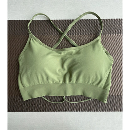 Invincible Seamless Bra — Women's Spandex Fitness & Leisure Sports Bra, Breathable & Elastic