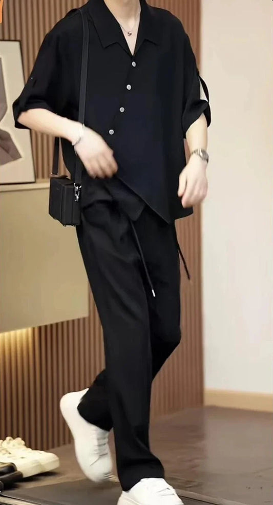 Nylon Baggy Pants & Shirt Set – Outdoor Summer