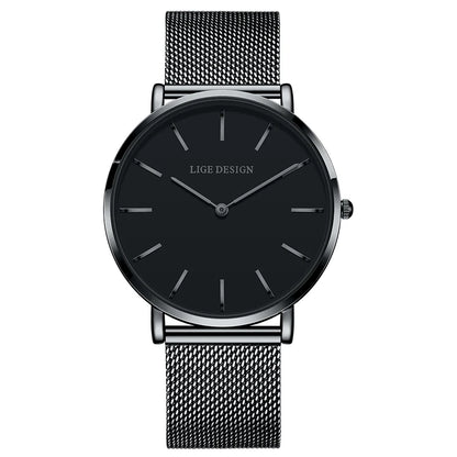 Ceramic Strap Elegant Quartz Watch – Japanese Movement