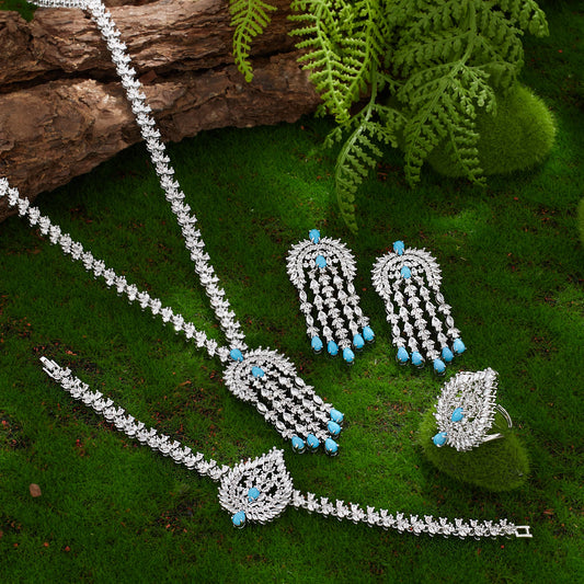 Irregular Bridal Chain Set – Long Sweater Style