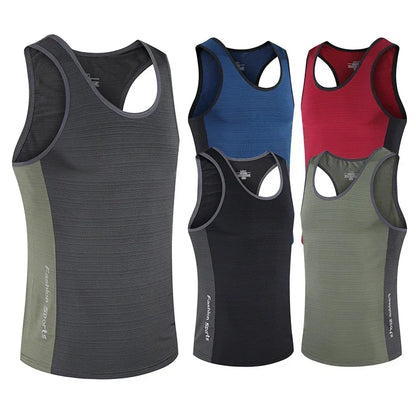 Running Sweatshirt Vest – Marathon Fitness Sleeveless Undershirt