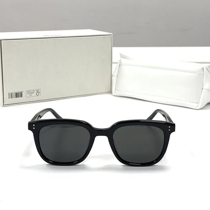 GlowJelly | Retro Jelly Sunglasses – Square Frame, Face-Slimming UV400