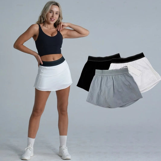 Classic High Waist Tennis Skirt — Fitness & Yoga