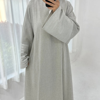 Embroidered Muslim Dress