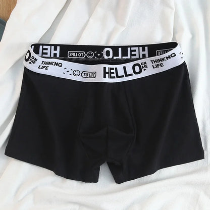 Basic Cotton Boxer Briefs – Plus Size Breathable Underwear Lingerie