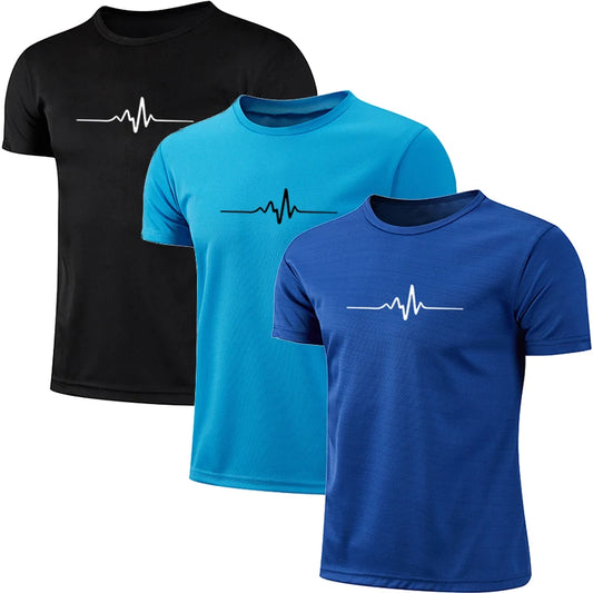 3-Pack Lightweight Sports Tee – Quick Dry