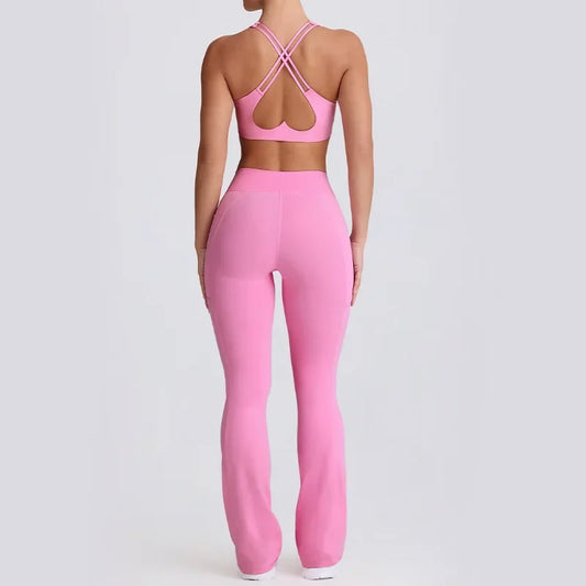 BoostFit Tracksuit – Push-Up Sport Bra & Leggings