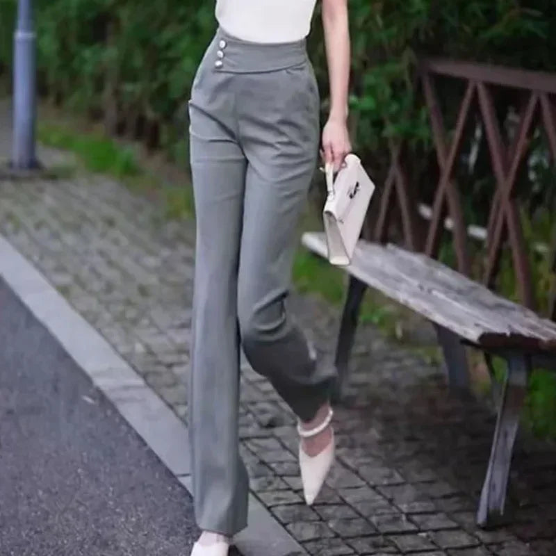Solid Slacks — Korean Style Trousers 2025