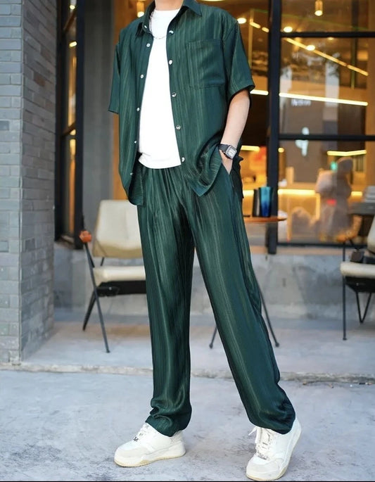 Seoul Basic Set – Plain Tee & Elastic Pants