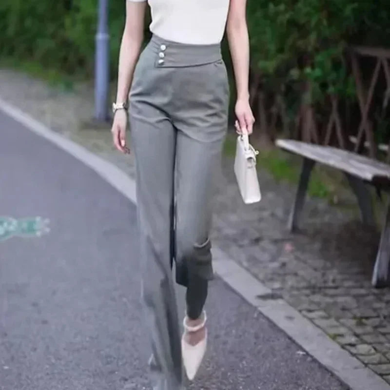 Solid Slacks — Korean Style Trousers 2025