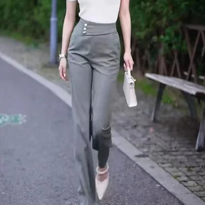 Solid Slacks — Korean Style Trousers 2025