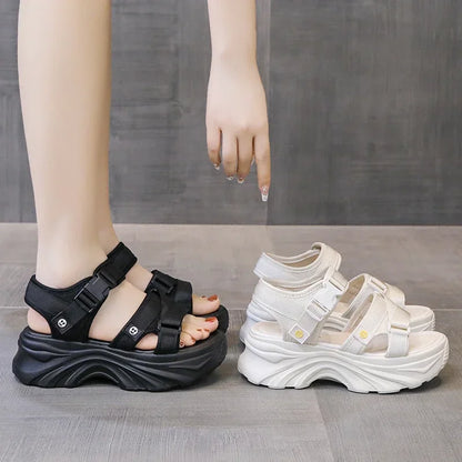 BuckleEase Sandals |  Thick Sole – Durable, Casual Comfort