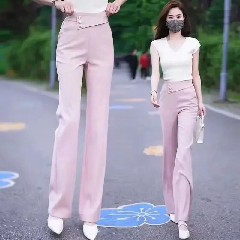 Solid Slacks — Korean Style Trousers 2025