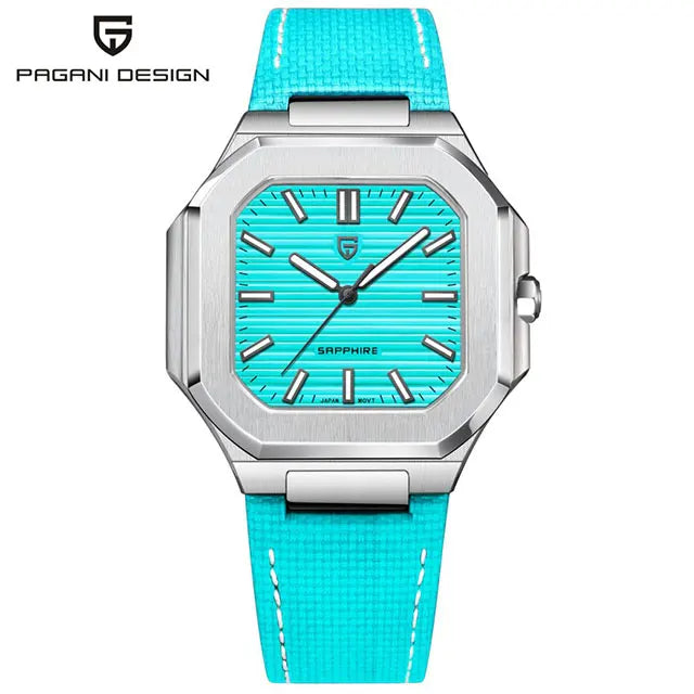 Quartz Sports Watch – Sapphire Glass, Waterproof, Stainless Steel Build