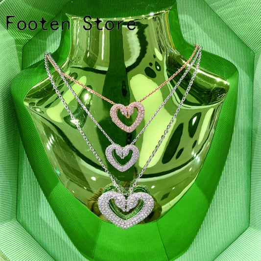 Pink Heart Crystal Set – Pearl Party Edition