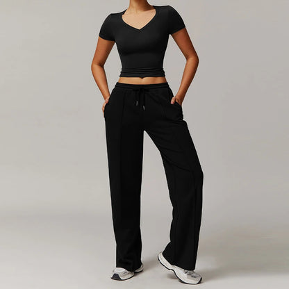 AirForm Lounge Set – Long Sleeve Top & Sweatpants