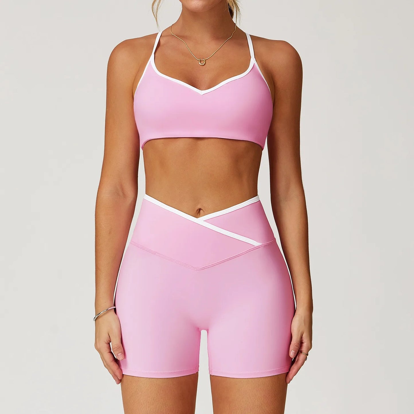 CrossRise Power Set – Pilates-Ready Leggings