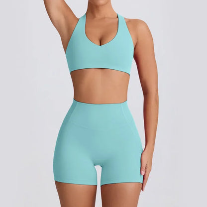 BoostFit Tracksuit – Push-Up Sport Bra & Leggings