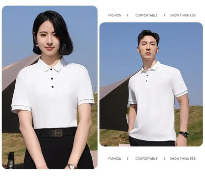 Audi Lapel Polo – Sporty Casual